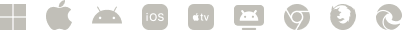 Platform-pictogrammen